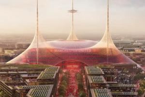 TA：曼联计划5-6年完成新球场建设，耗资20亿镑&可容纳10万人