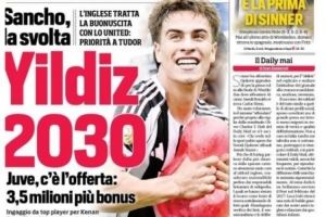 世体：巴萨&拜仁关注伊尔迪兹，尤文准备最高400万欧年薪续约合同