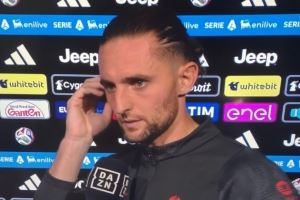 拉比奥特：重新回到尤文主场很激动 对米兰来说这是丢掉的2分