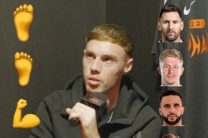 帕尔默组建终极球员：左脚梅西、右脚德布劳内、技巧内马尔