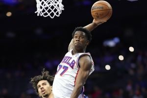 埃奇库姆谈主场首秀：知道费城球迷非常热情 预计一切都会很疯狂