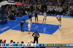 第三节获首罚!亚历山大连续77场得分20+历史第四!